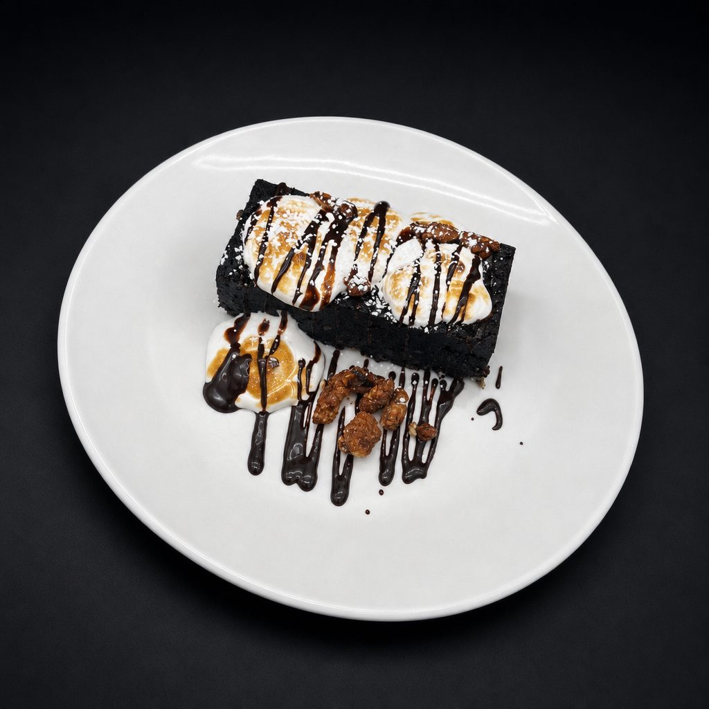 Rocky Road Brownie.