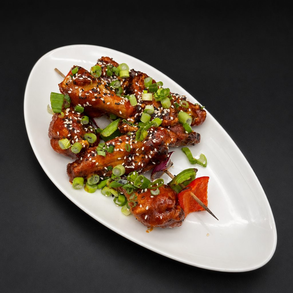 Korean BBQ Wings.