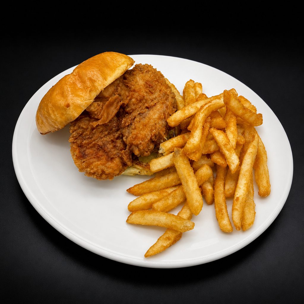 Plain Crispy Chicken.