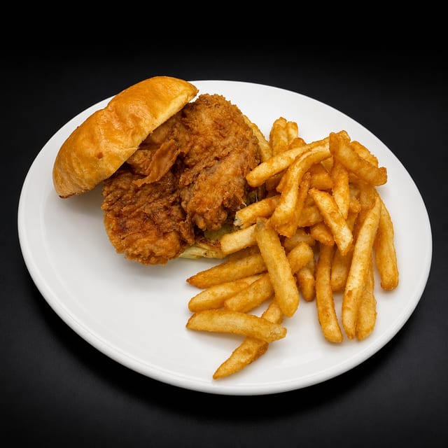 Plain Crispy Chicken.