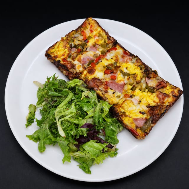 Breakfast Pizza.
