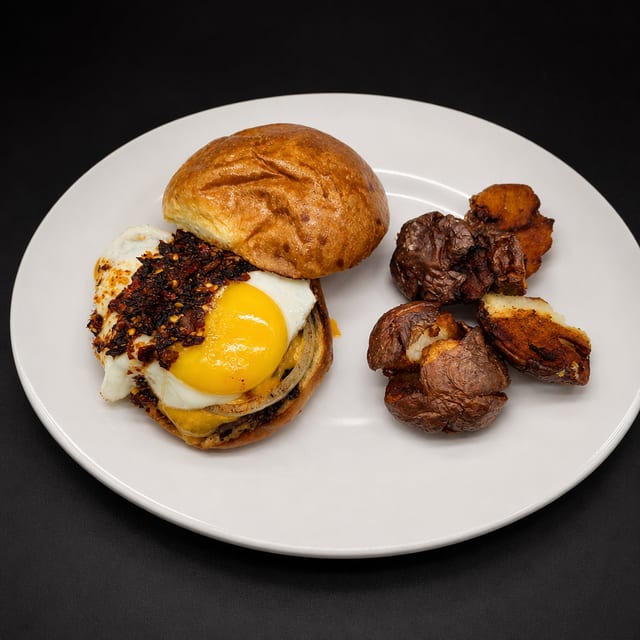 Chili Crunch Burger.