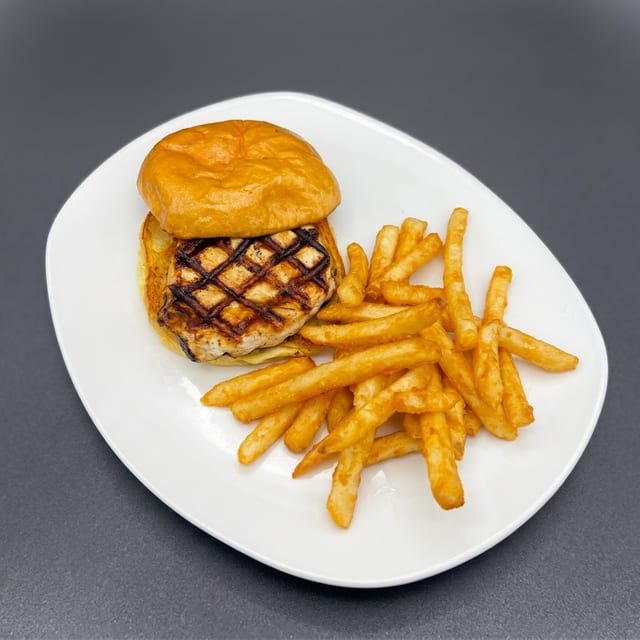 Plain Grilled Chicken Sandwich.