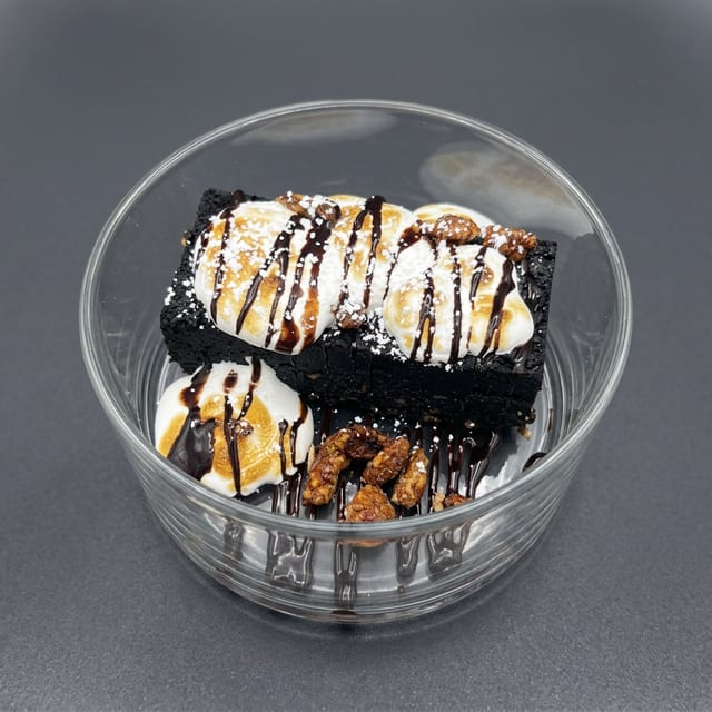 Rocky Road Brownie.