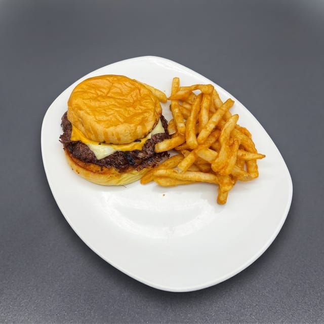 Plain Cheeseburger.
