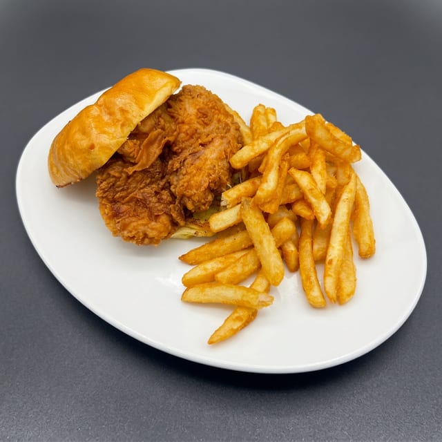Plain Crispy Chicken.