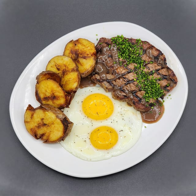 Steak & Eggs.